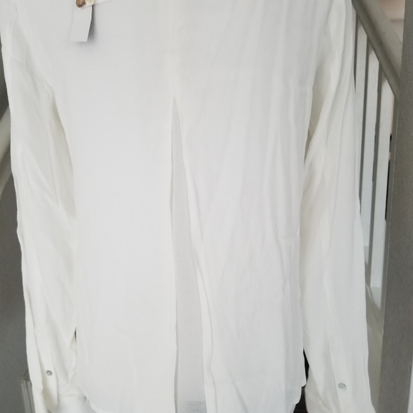 Long sleeve chiffon blouse - Picture 5 of 7